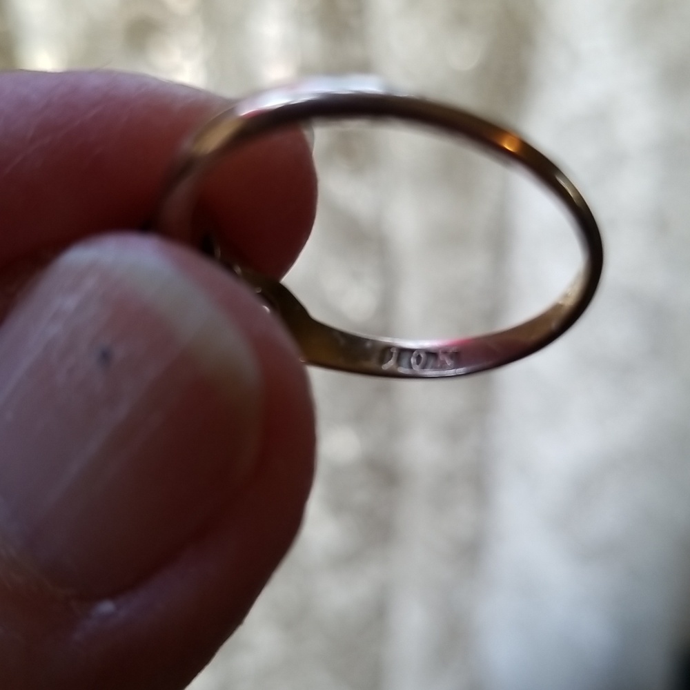 Antique Victorian 10k Rose Gold Persian Turquoise Ring 6.5 - Picture 4 of 6